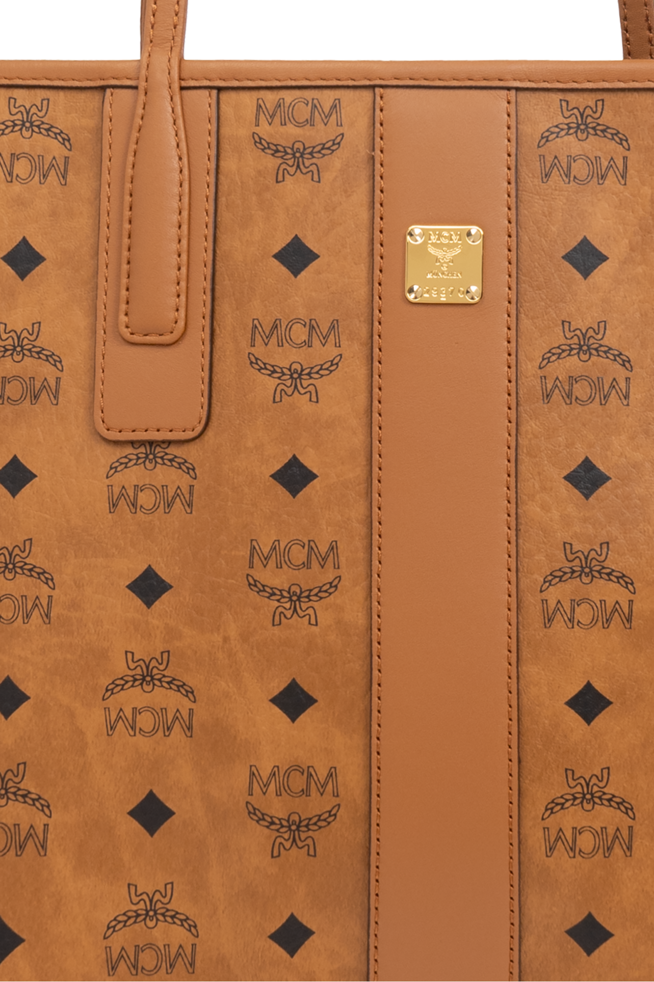 MCM Liz Reversible Shoulder Tote Bag Used